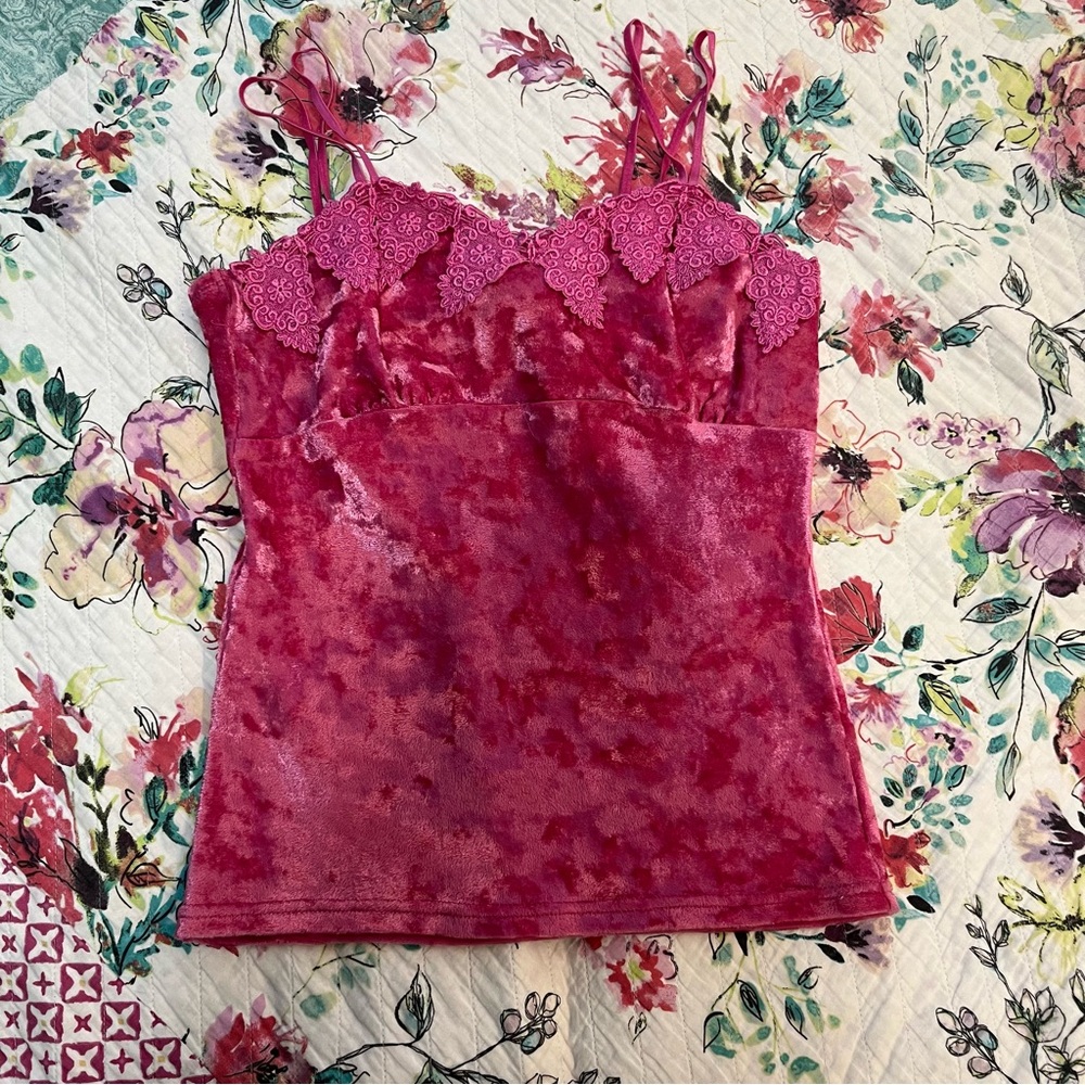 Y2k 725 originals velvet top